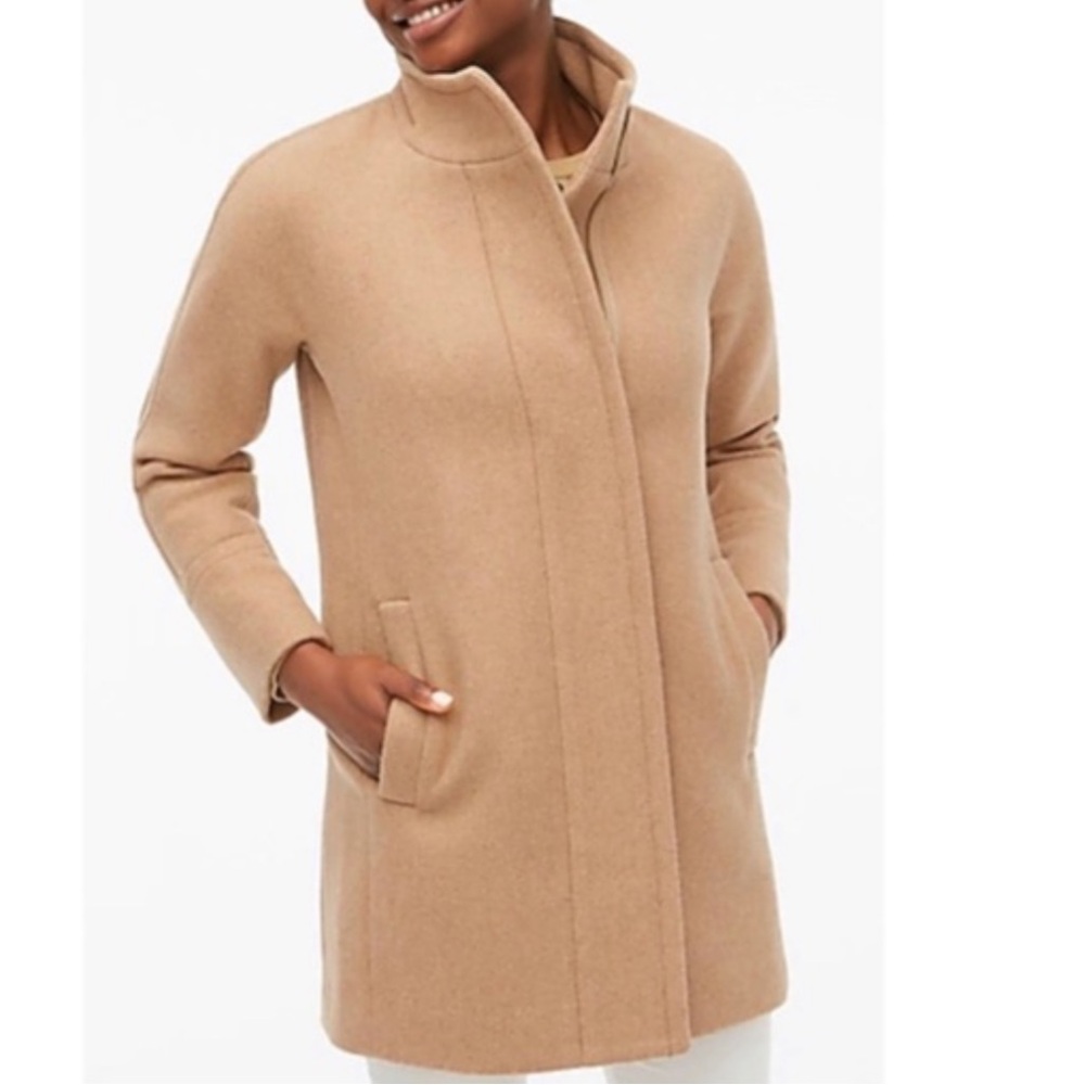 J. Crew Women's Camel Wool City Coat